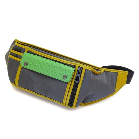 Bottega Veneta Intrecciato Mesh Multicolor Belt Bag - Picture 1 of 6